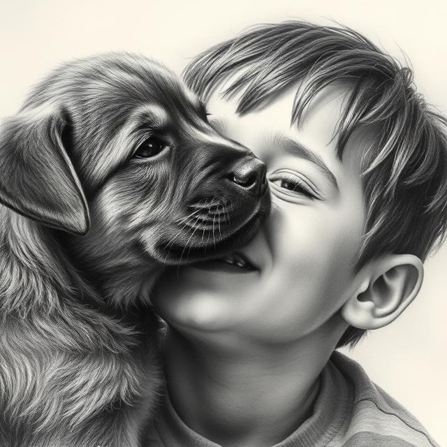 A Boy and His Pup – Poster