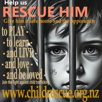 Help Rescue Fiver - Trafficking Awareness Poster