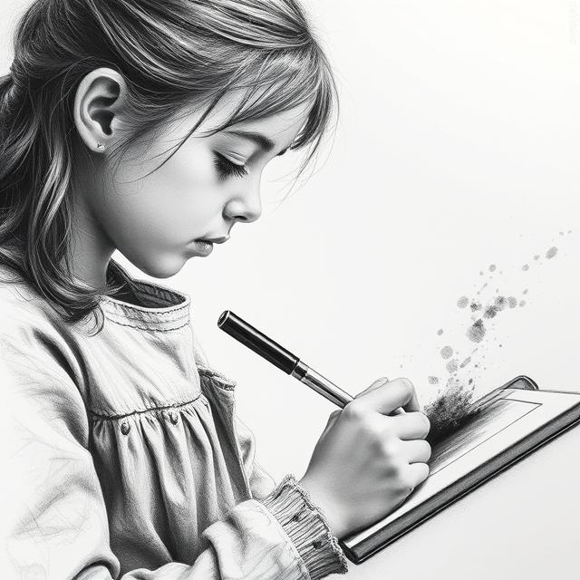 The child artist – poster