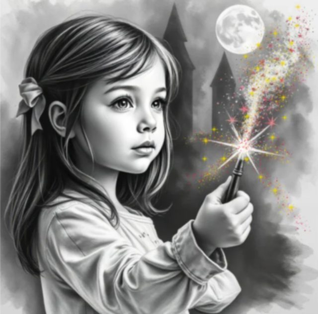 Girl and Magic – Poster